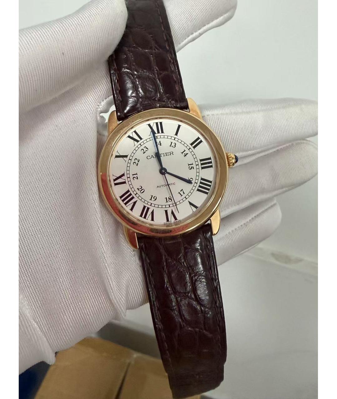 CARTIER Золотые часы из розового золота, фото 5