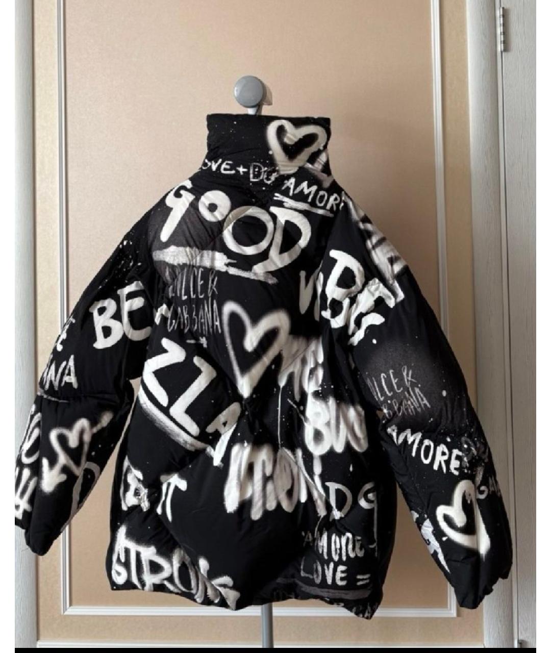 DOLCE&GABBANA Мульти полиэстеровый пуховик, фото 2