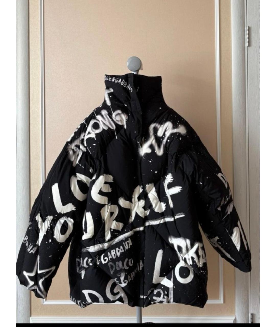 DOLCE&GABBANA Мульти полиэстеровый пуховик, фото 8