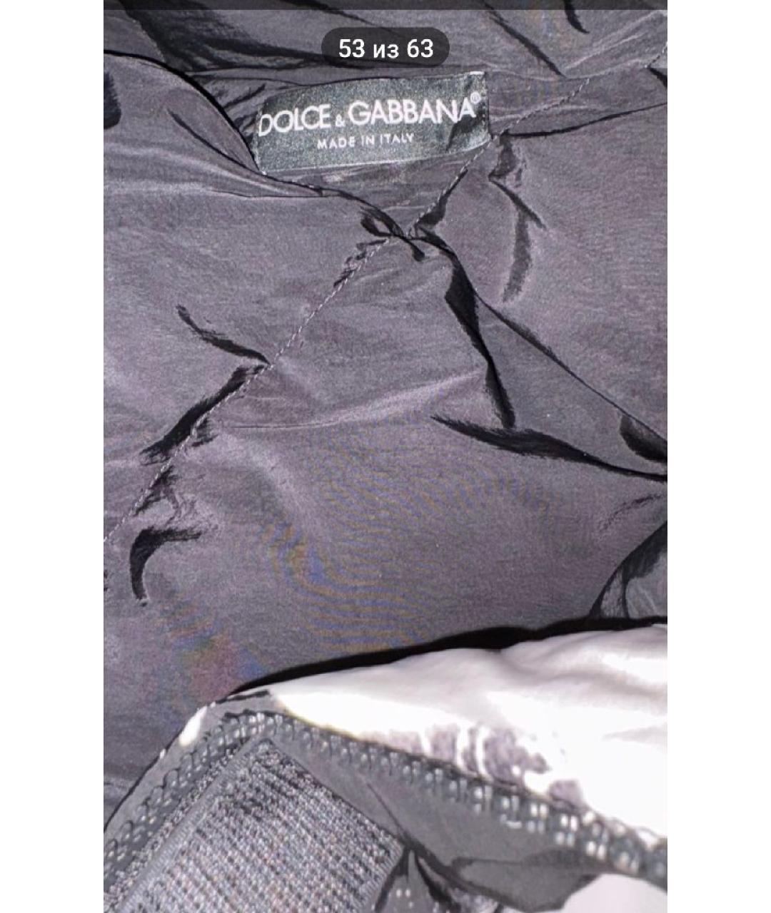 DOLCE&GABBANA Мульти полиэстеровый пуховик, фото 6