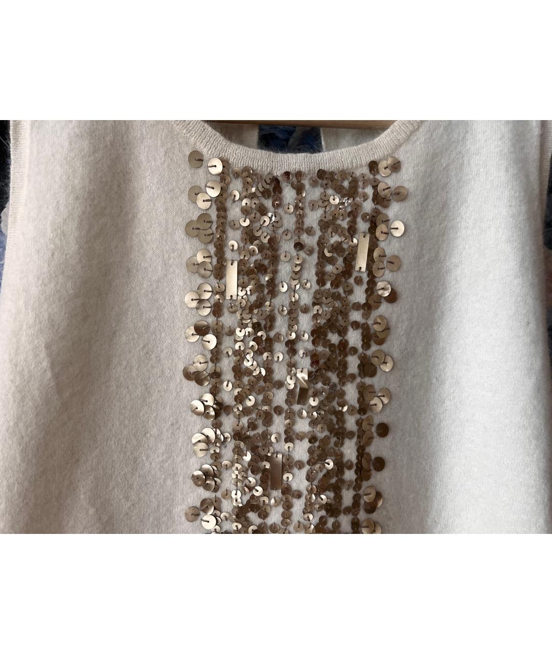 FILIPPA K Бежевая шерстяная жилетка, фото 4