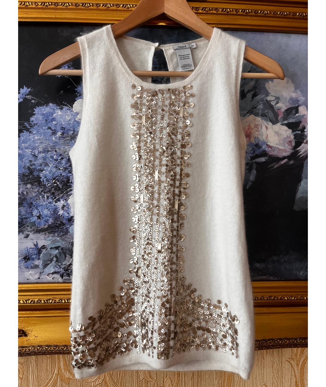 FILIPPA K Бежевая шерстяная жилетка, фото 8