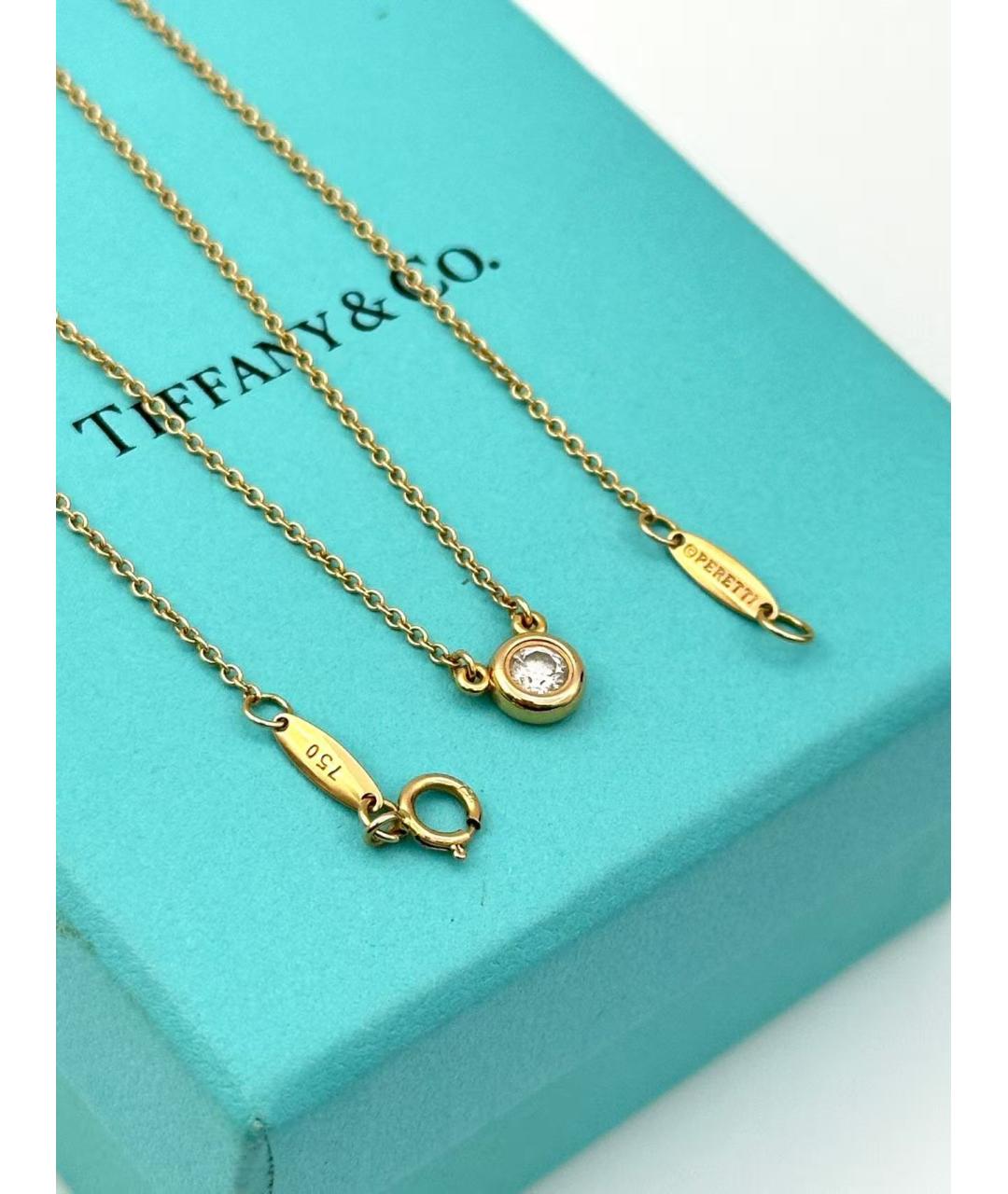 TIFFANY&CO Золотая подвеска из розового золота, фото 5