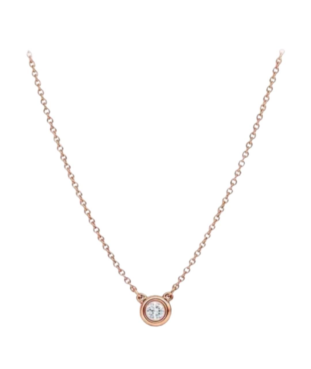 TIFFANY&CO Золотая подвеска из розового золота, фото 1