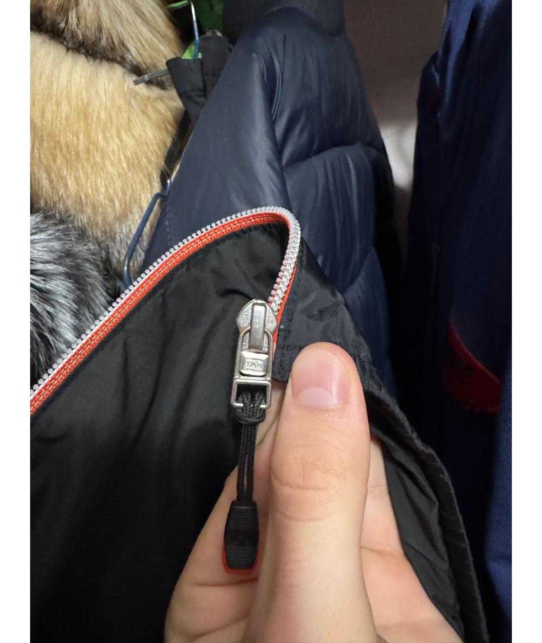 ZEGNA Черная полиамидовая куртка, фото 5