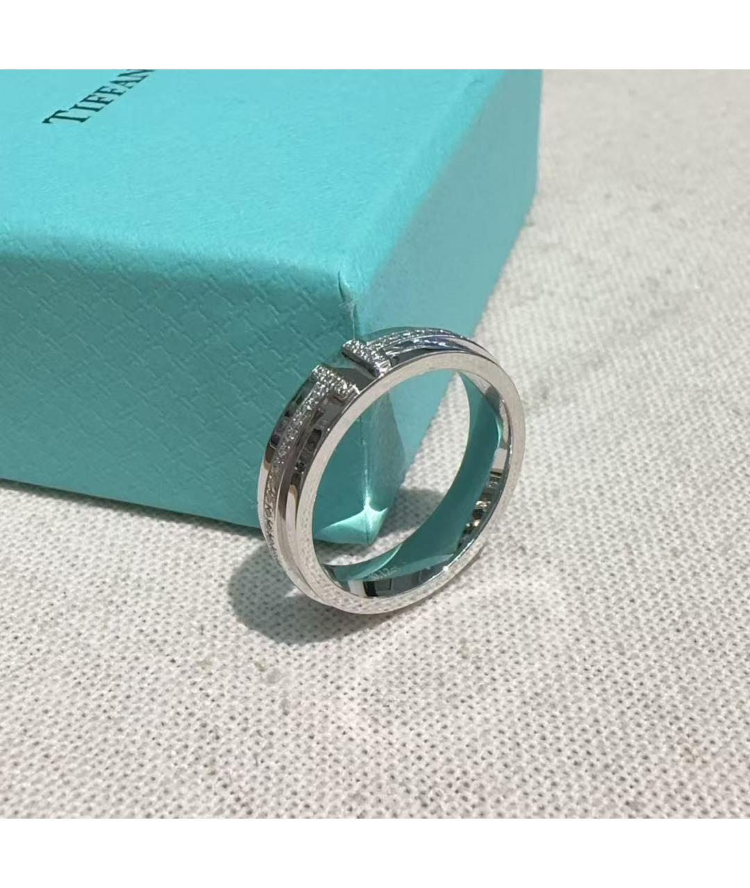 TIFFANY&CO Серебряное кольцо из белого золота, фото 3