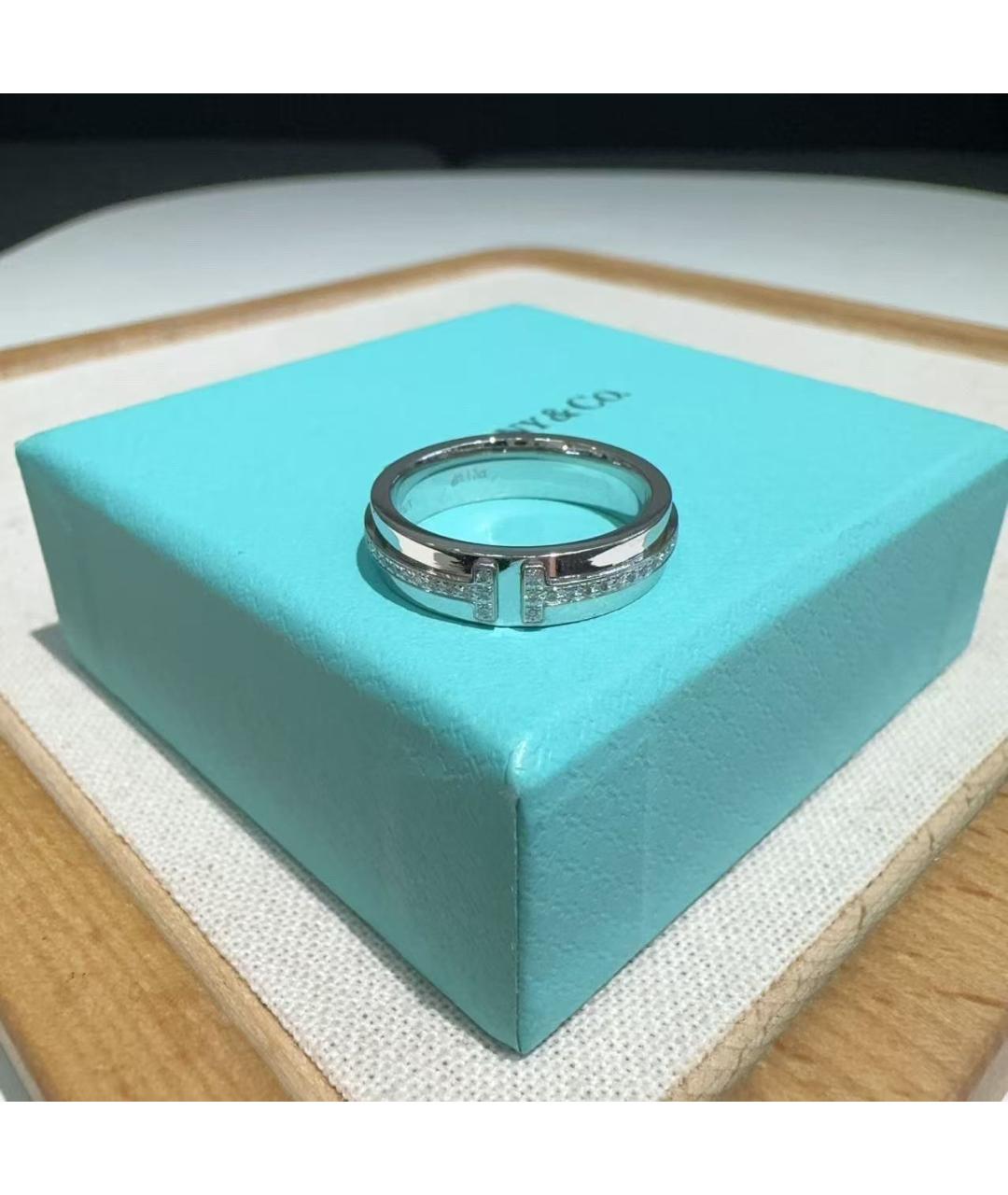 TIFFANY&CO Серебряное кольцо из белого золота, фото 2