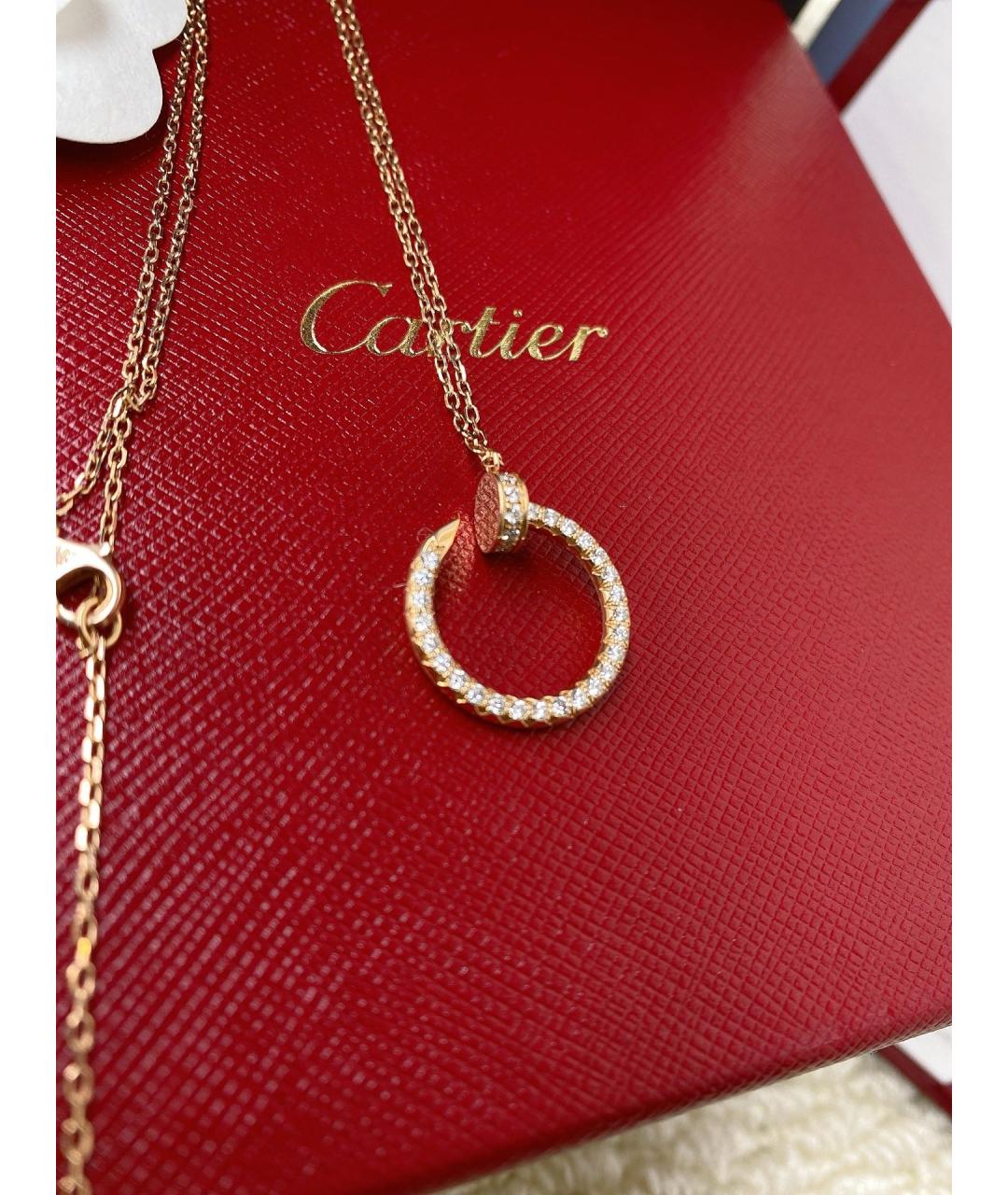 CARTIER Золотое колье из розового золота, фото 3
