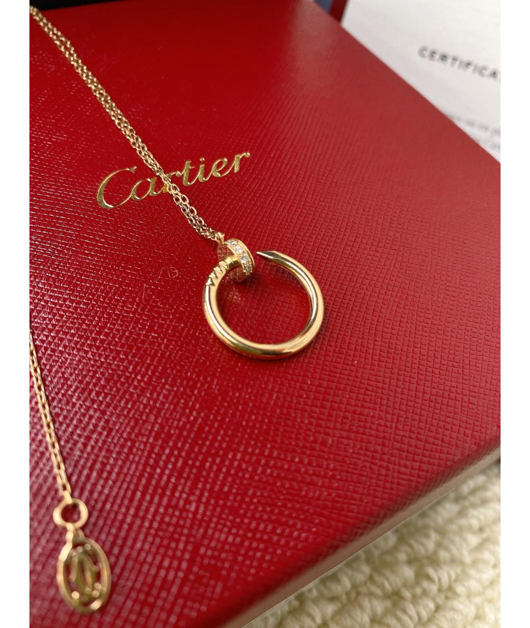 CARTIER Золотое колье из розового золота, фото 5