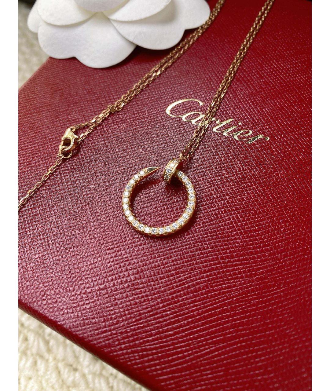 CARTIER Золотое колье из розового золота, фото 4