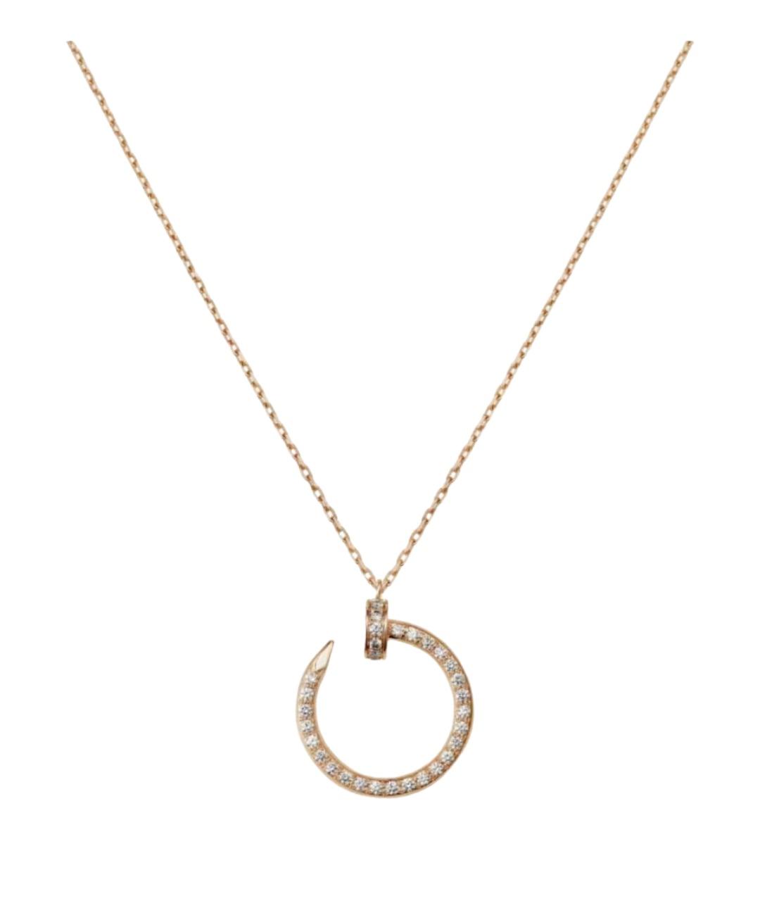 CARTIER Золотое колье из розового золота, фото 1