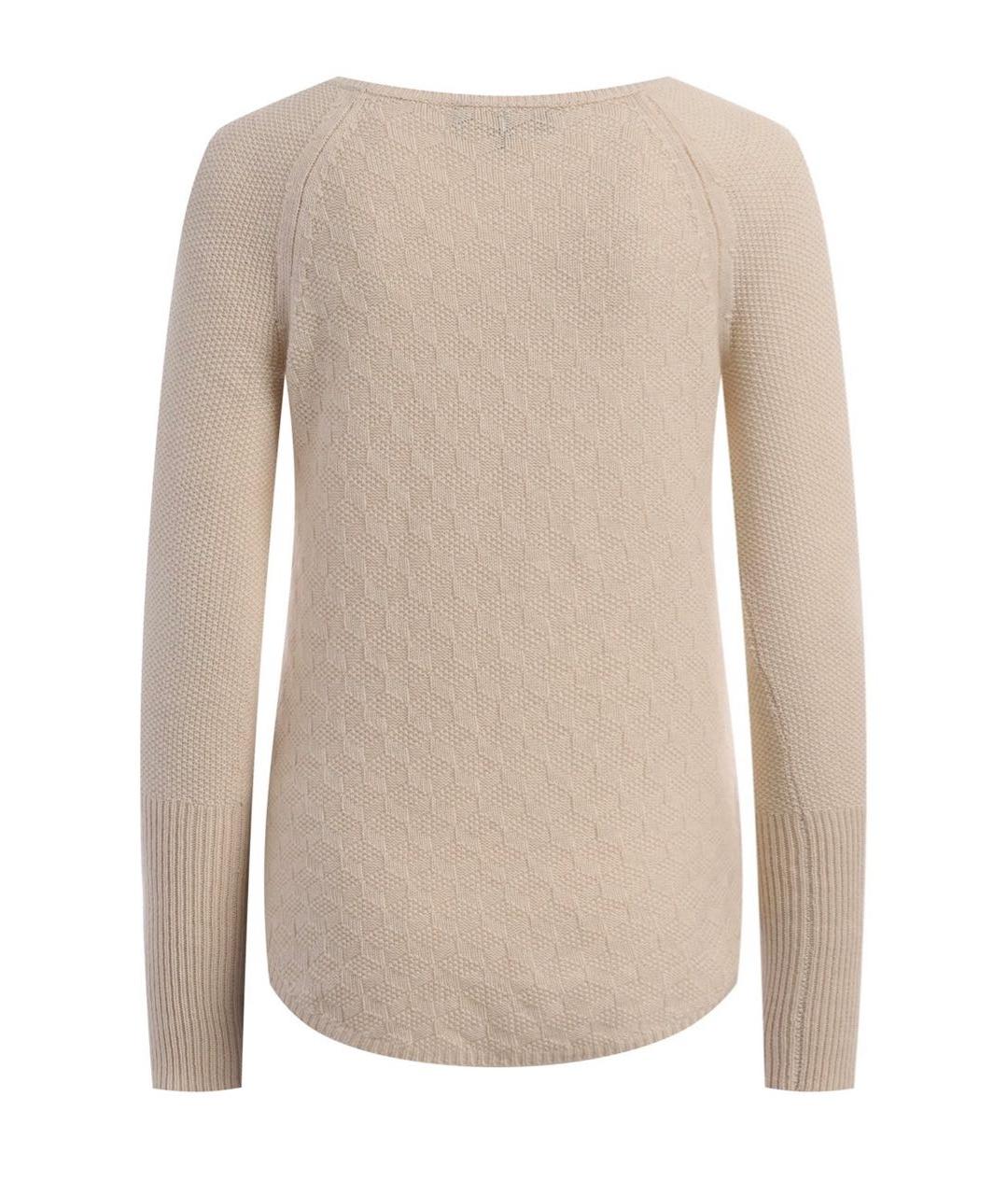 LORO PIANA Бежевый кашемировый джемпер / свитер, фото 2