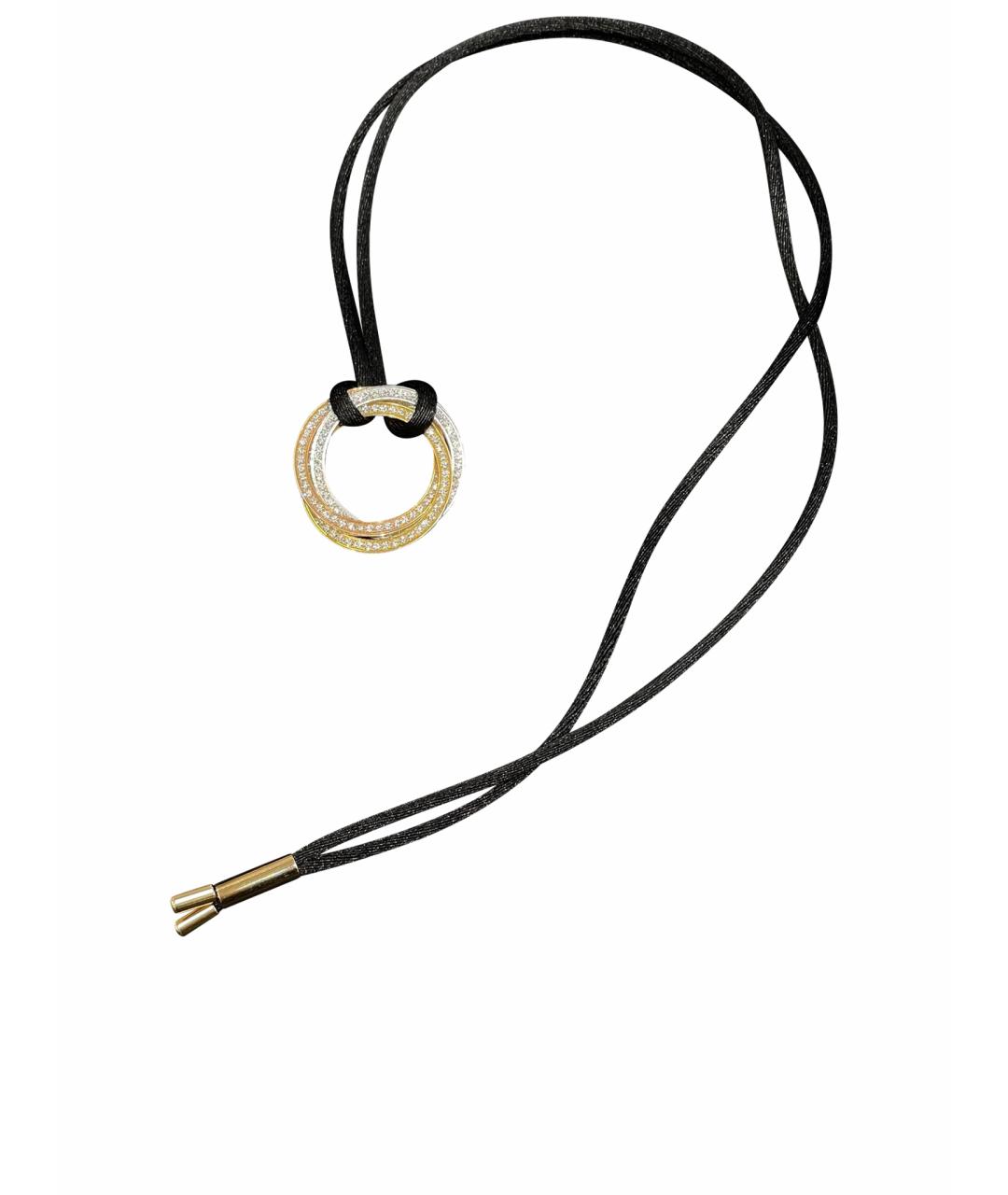 CARTIER Золотое колье из желтого золота, фото 1
