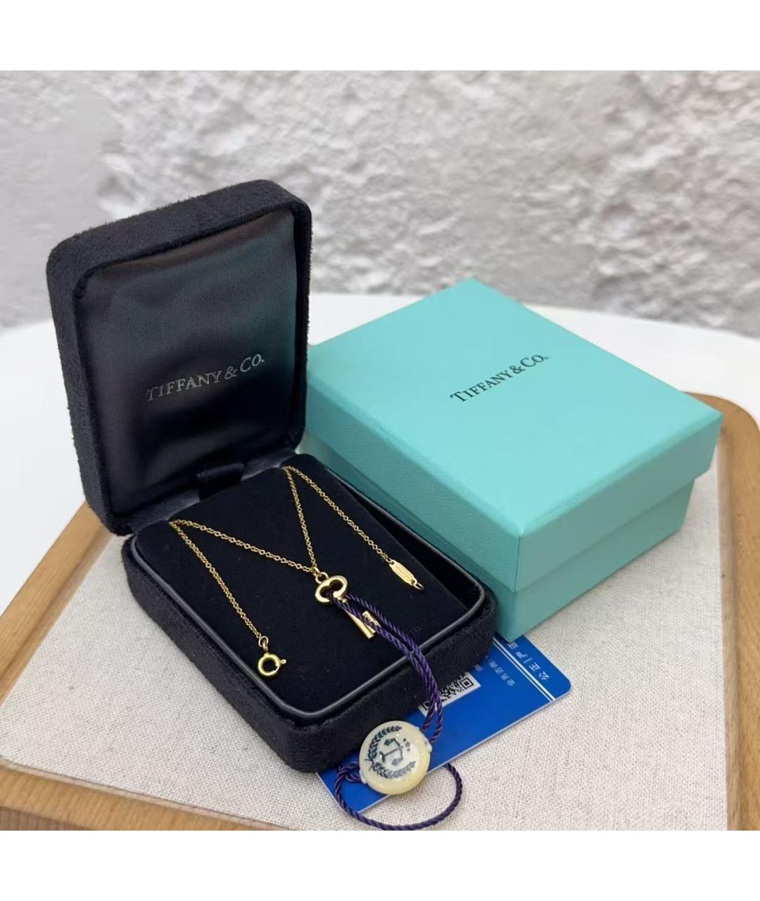 TIFFANY&CO Золотая подвеска из розового золота, фото 2