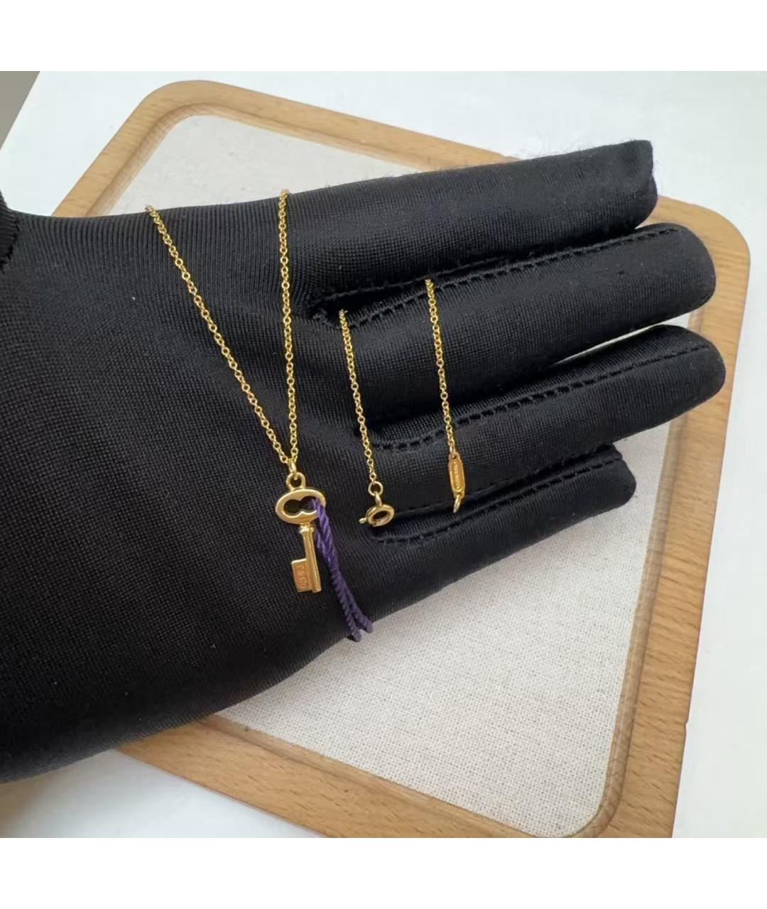 TIFFANY&CO Золотая подвеска из розового золота, фото 4