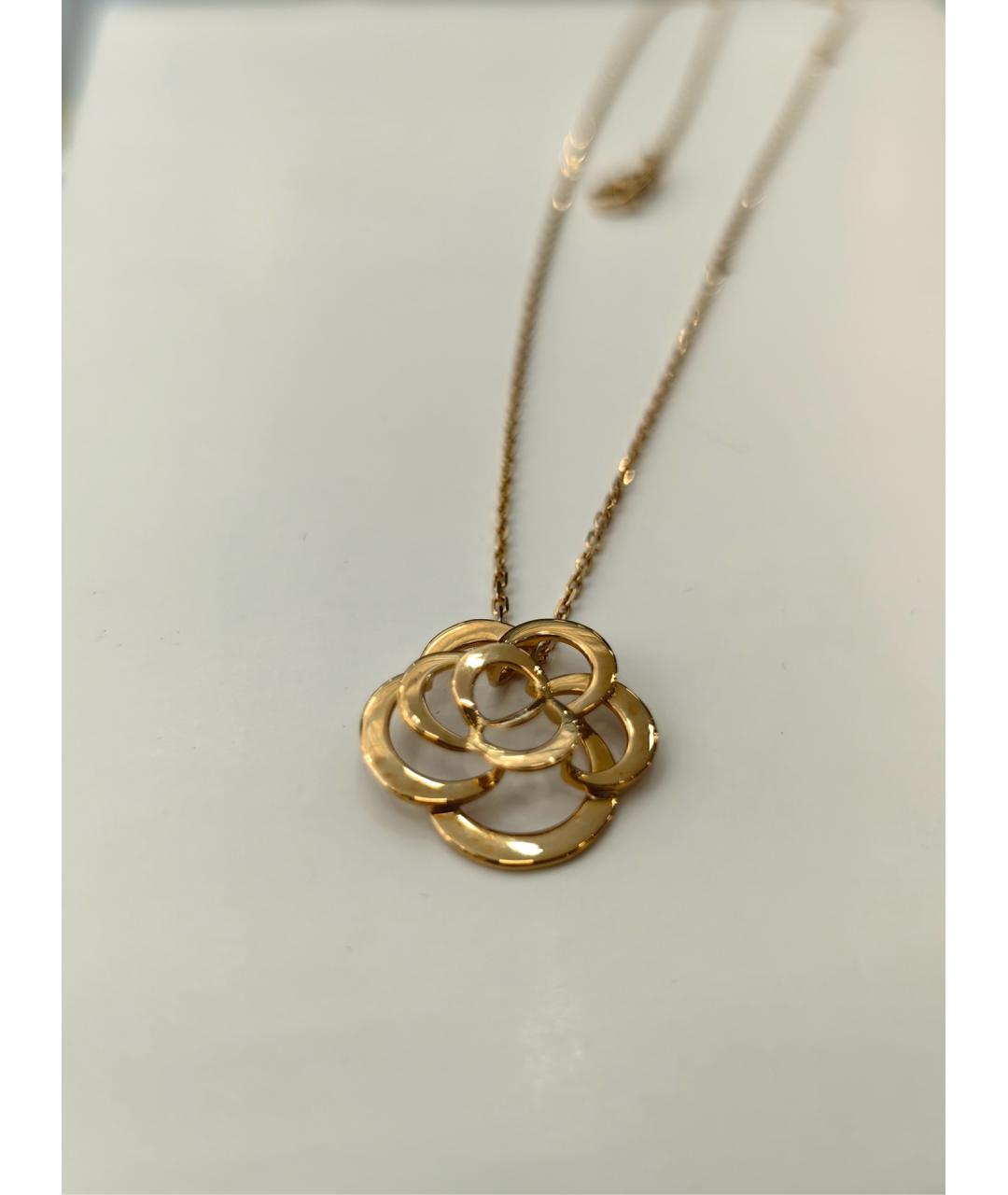 CHANEL Золотое колье из желтого золота, фото 5