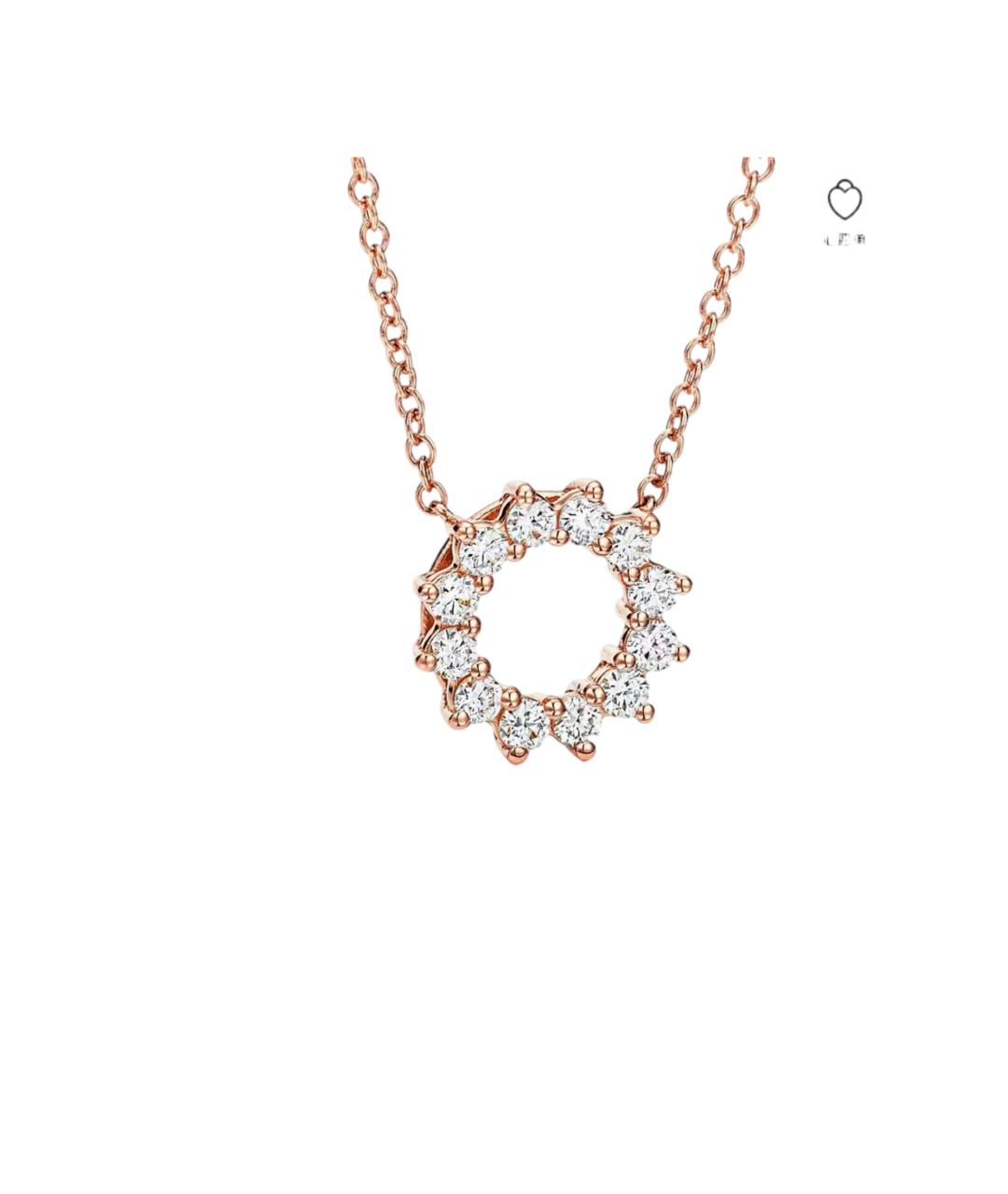 TIFFANY&CO Золотое колье из розового золота, фото 7