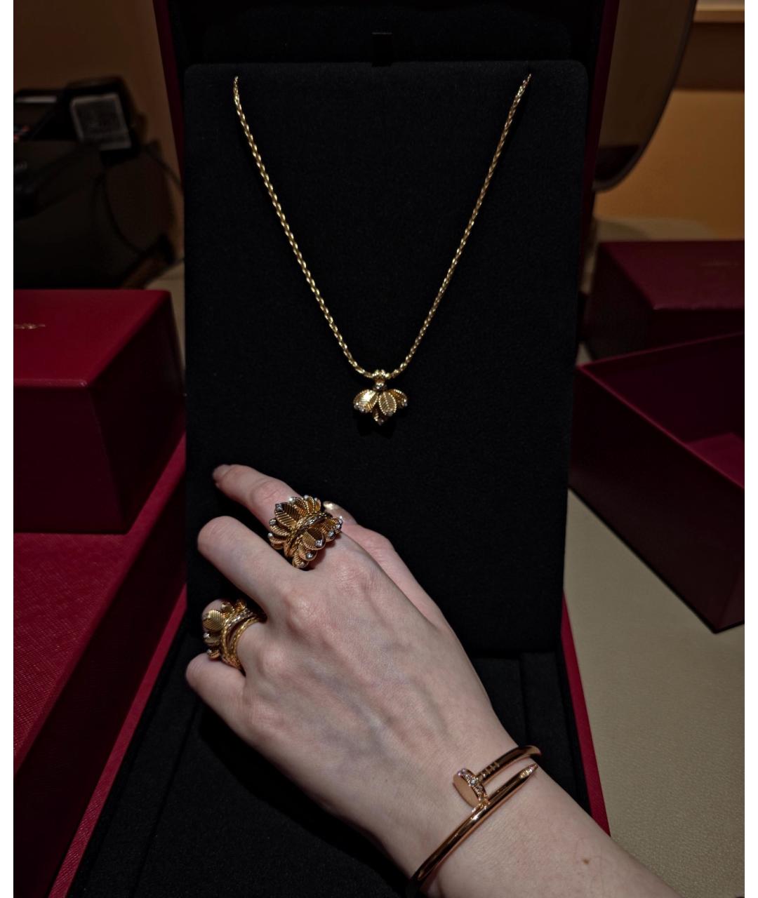 CARTIER Золотое колье из розового золота, фото 4