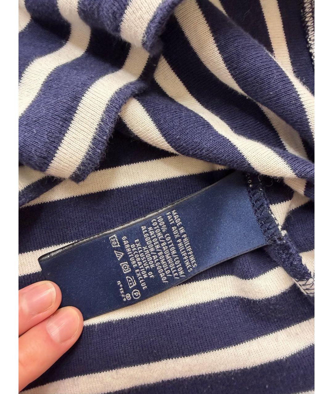 POLO RALPH LAUREN Синий хлопковый джемпер / свитер, фото 6