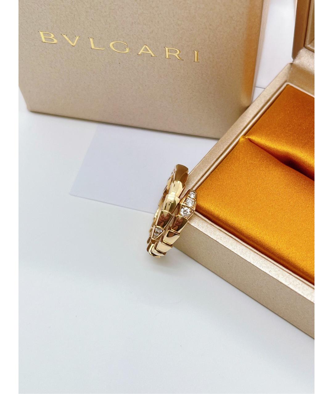 BVLGARI Золотое кольцо из желтого золота, фото 4