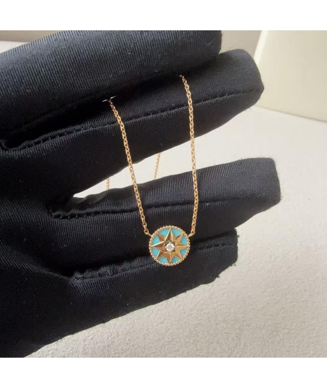 CHRISTIAN DIOR Золотое колье, фото 5