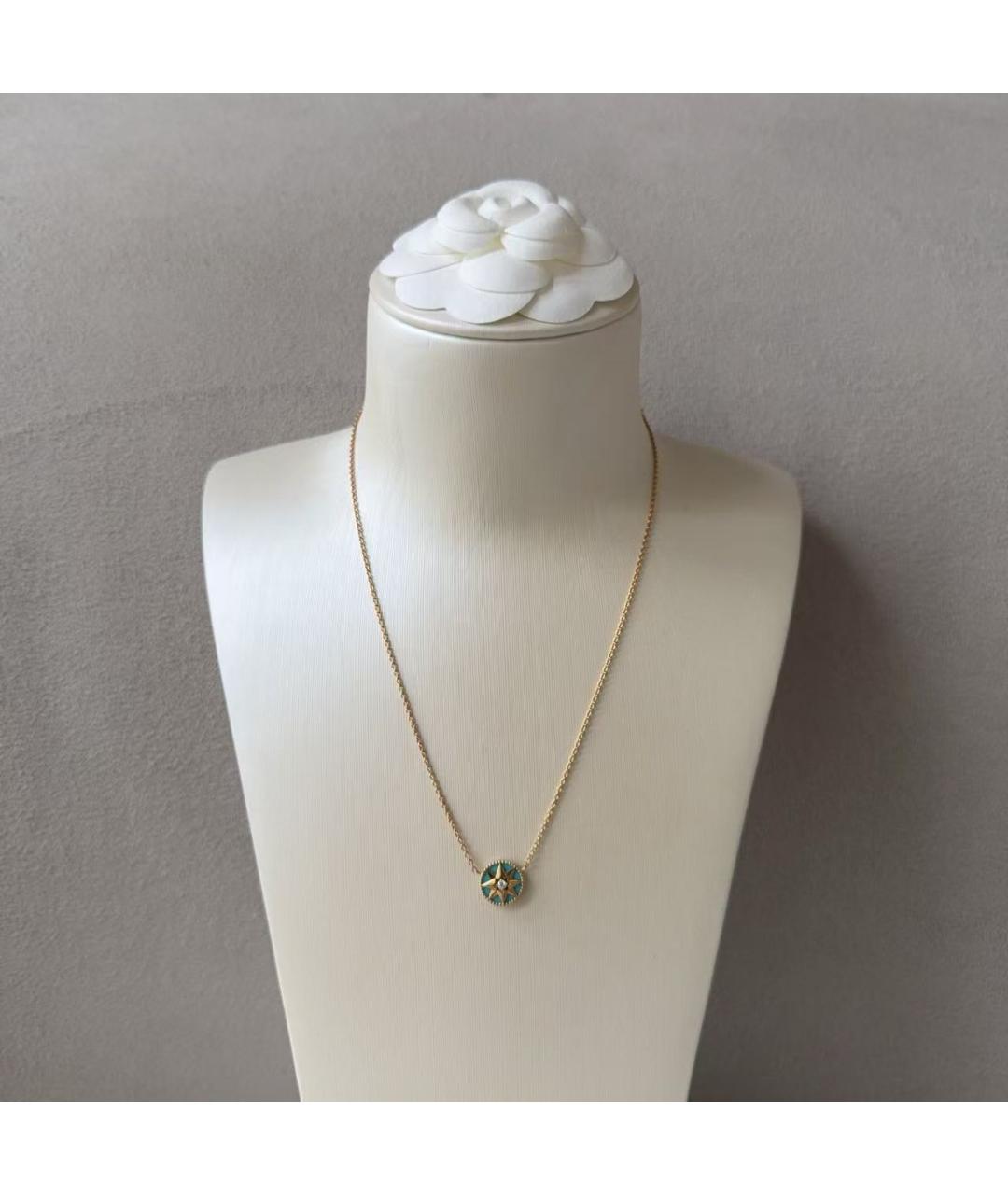 CHRISTIAN DIOR Золотое колье, фото 2