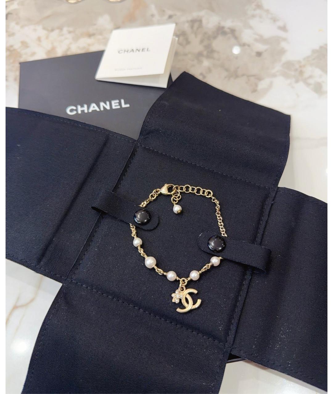 CHANEL Золотой браслет, фото 4