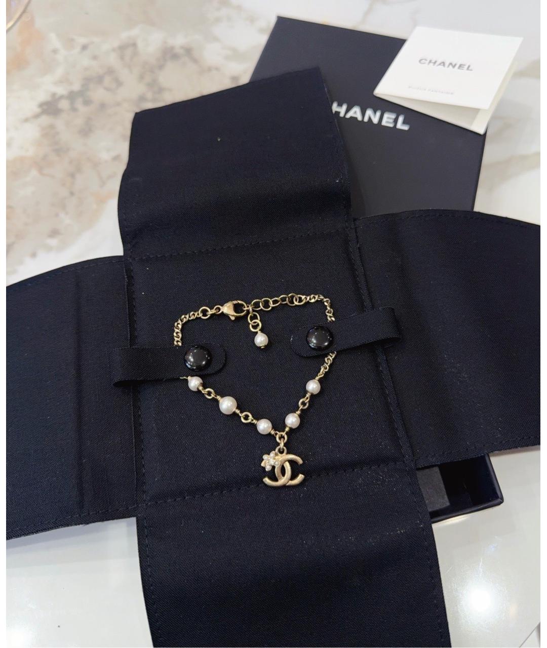 CHANEL Золотой браслет, фото 3