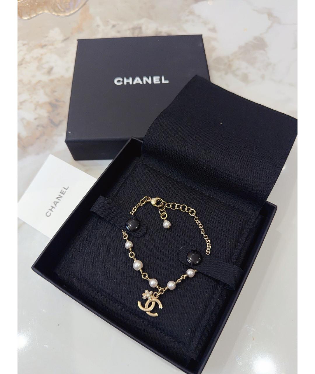 CHANEL Золотой браслет, фото 2