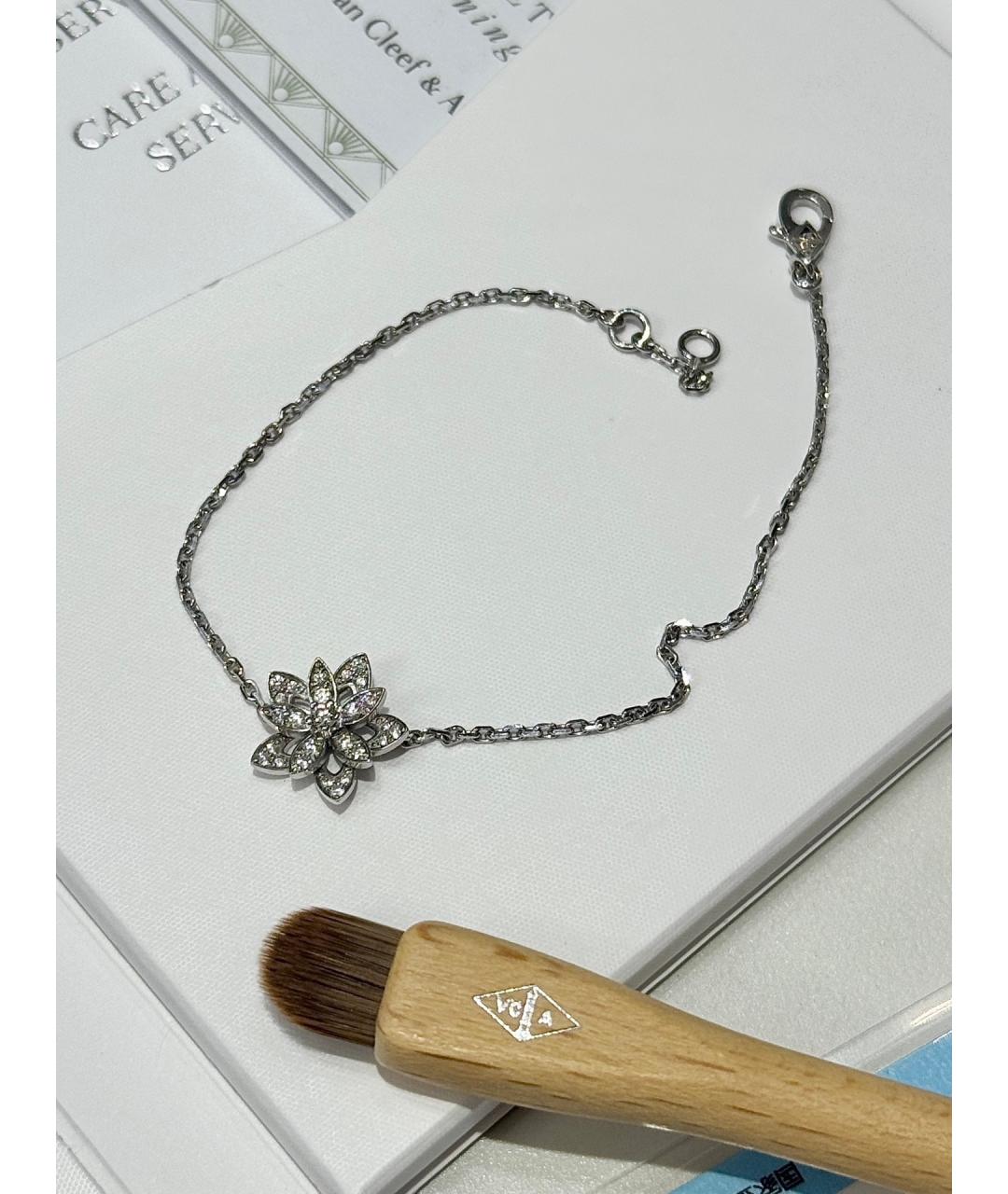 VAN CLEEF & ARPELS Серебрянный браслет из белого золота, фото 9