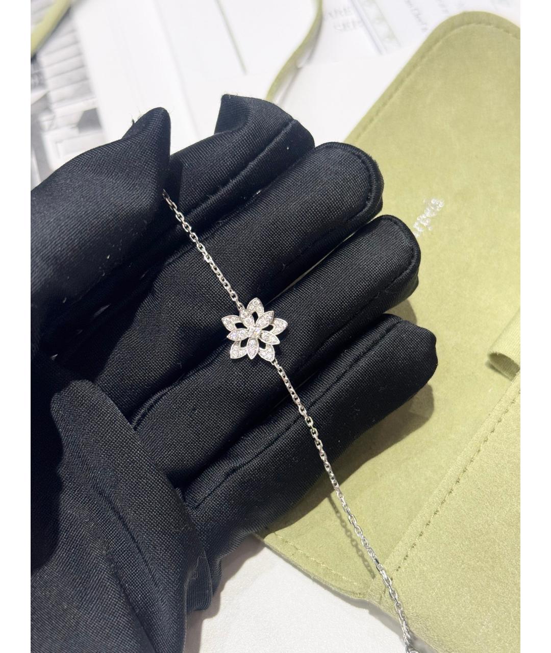 VAN CLEEF & ARPELS Серебрянный браслет из белого золота, фото 5