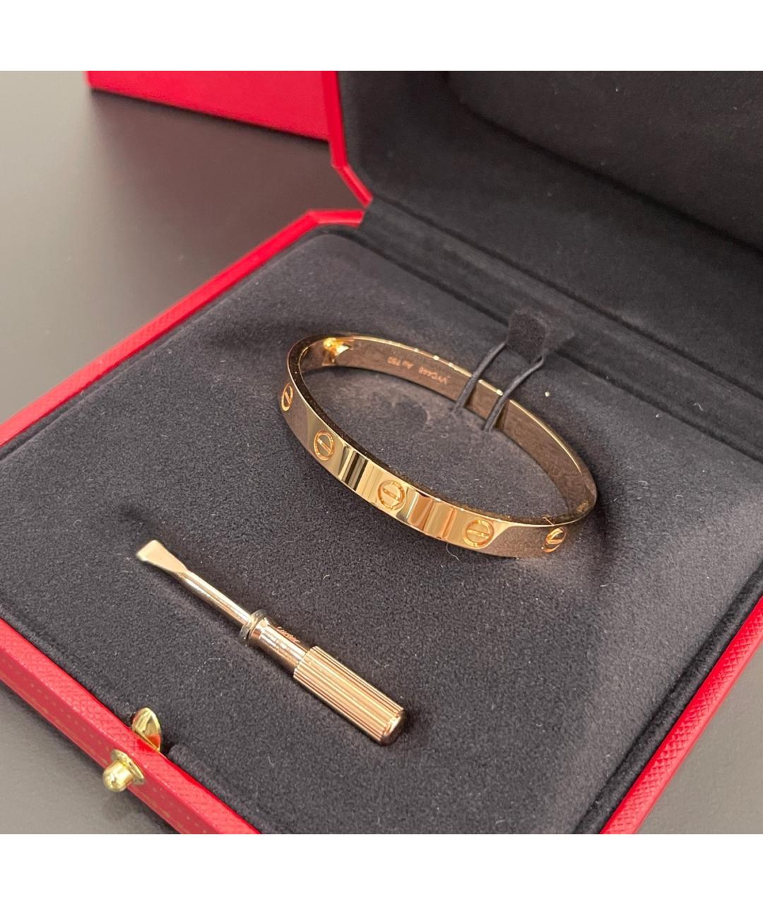 CARTIER Золотой браслет из розового золота, фото 3