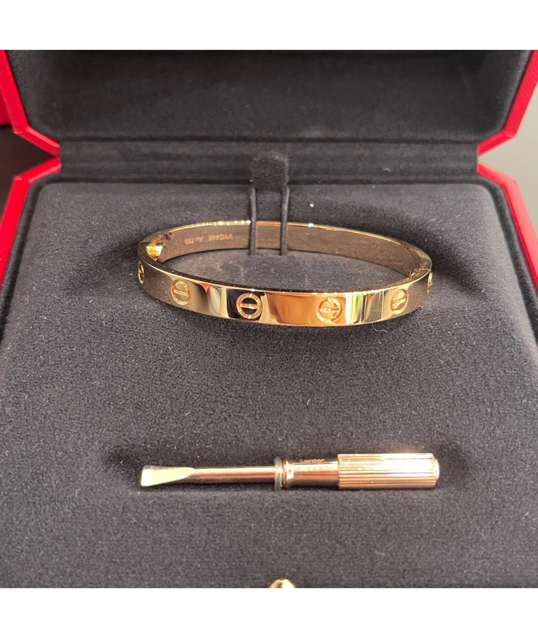 CARTIER Золотой браслет из розового золота, фото 10