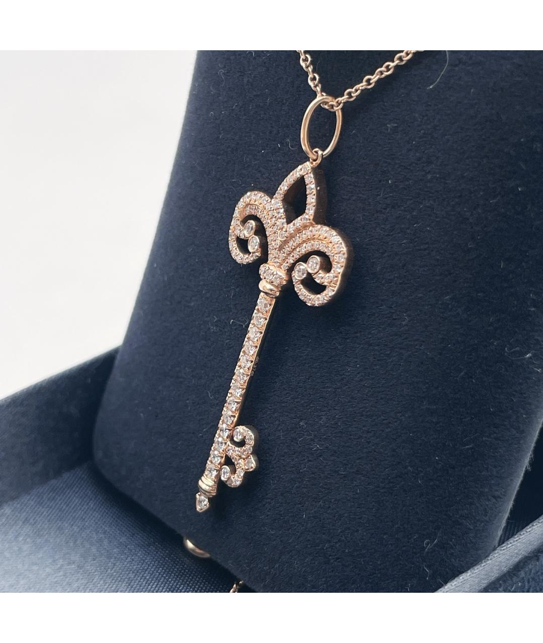 TIFFANY&CO Золотая подвеска из розового золота, фото 3