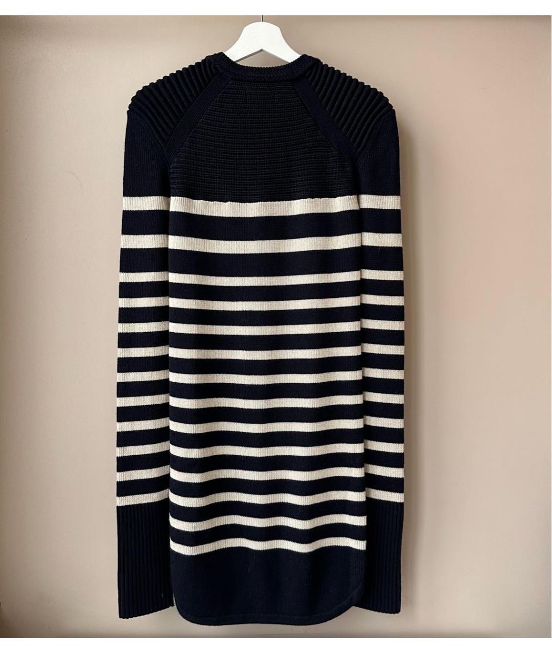 ISABEL MARANT Темно-синее шерстяное повседневное платье, фото 3