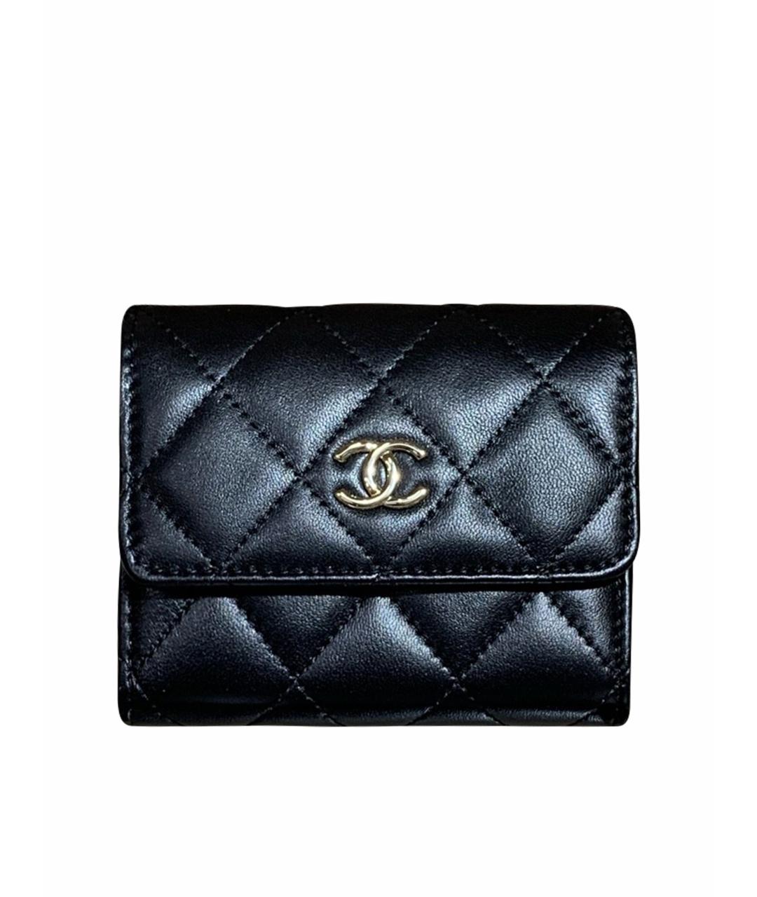 CHANEL Черная кожаная сумка через плечо, фото 1