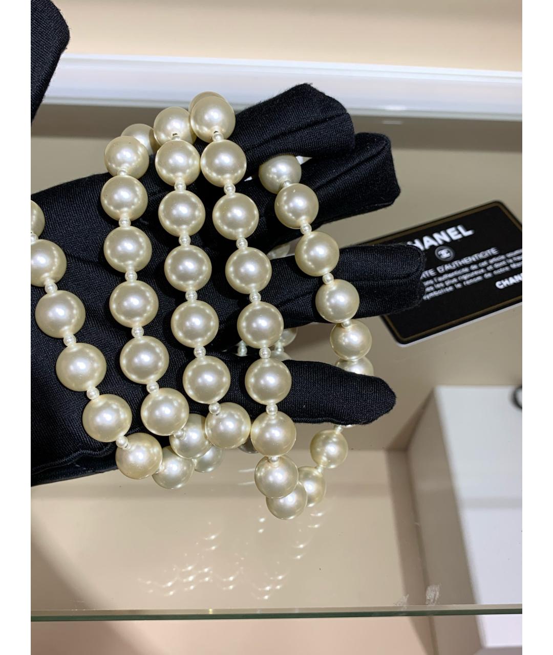 CHANEL Черная кожаная сумка через плечо, фото 9