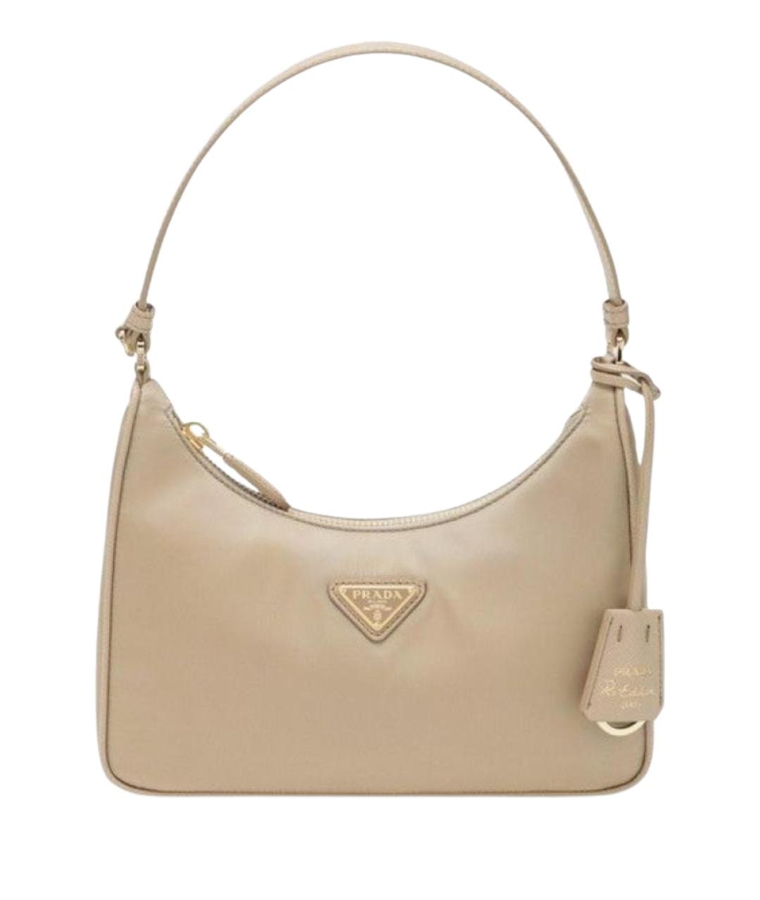 PRADA Коричневая сумка с короткими ручками, фото 1