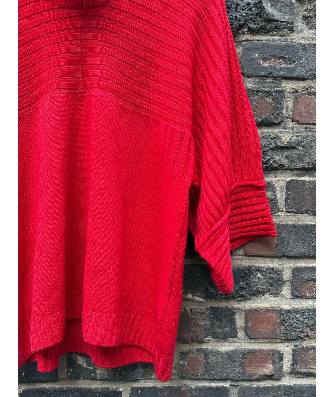 CP COMPANY Красный шерстяной джемпер / свитер, фото 3