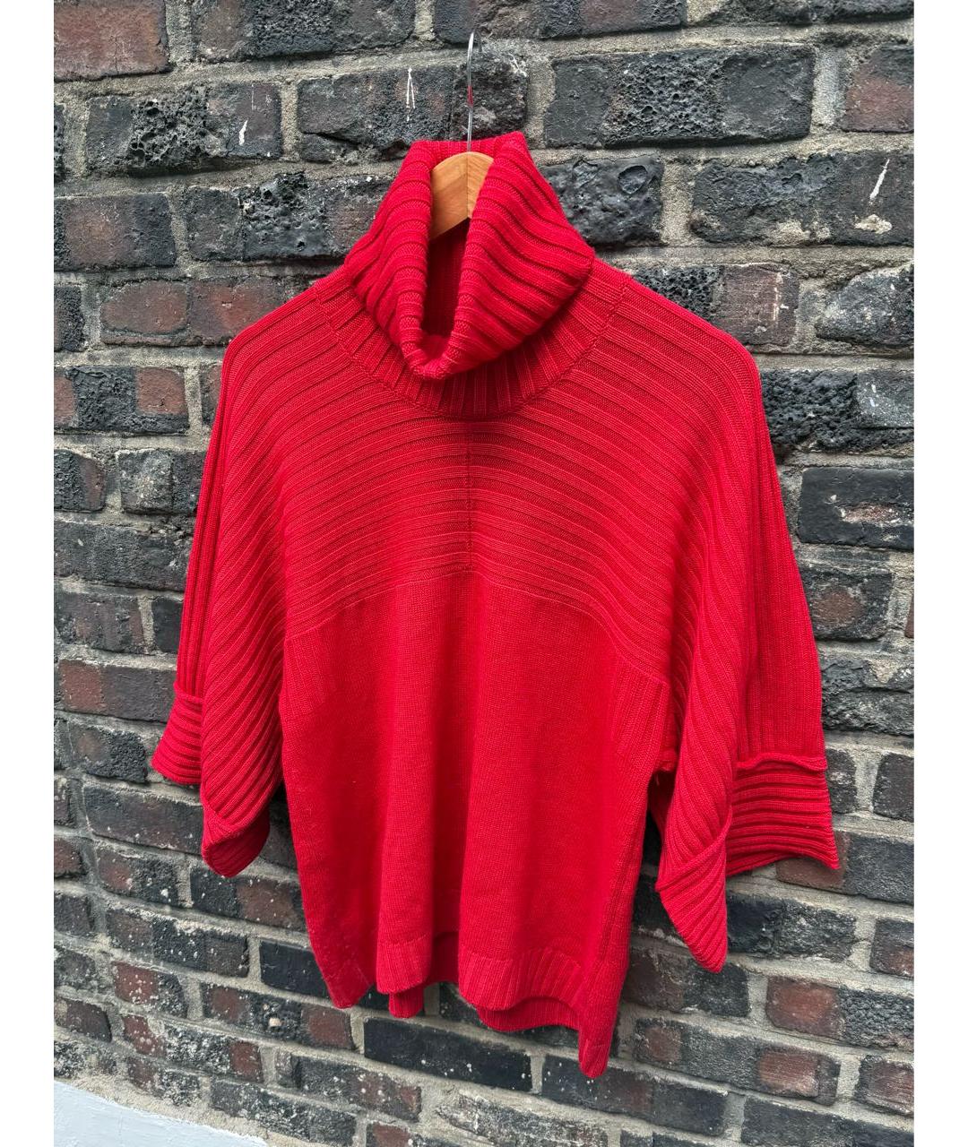 CP COMPANY Красный шерстяной джемпер / свитер, фото 2