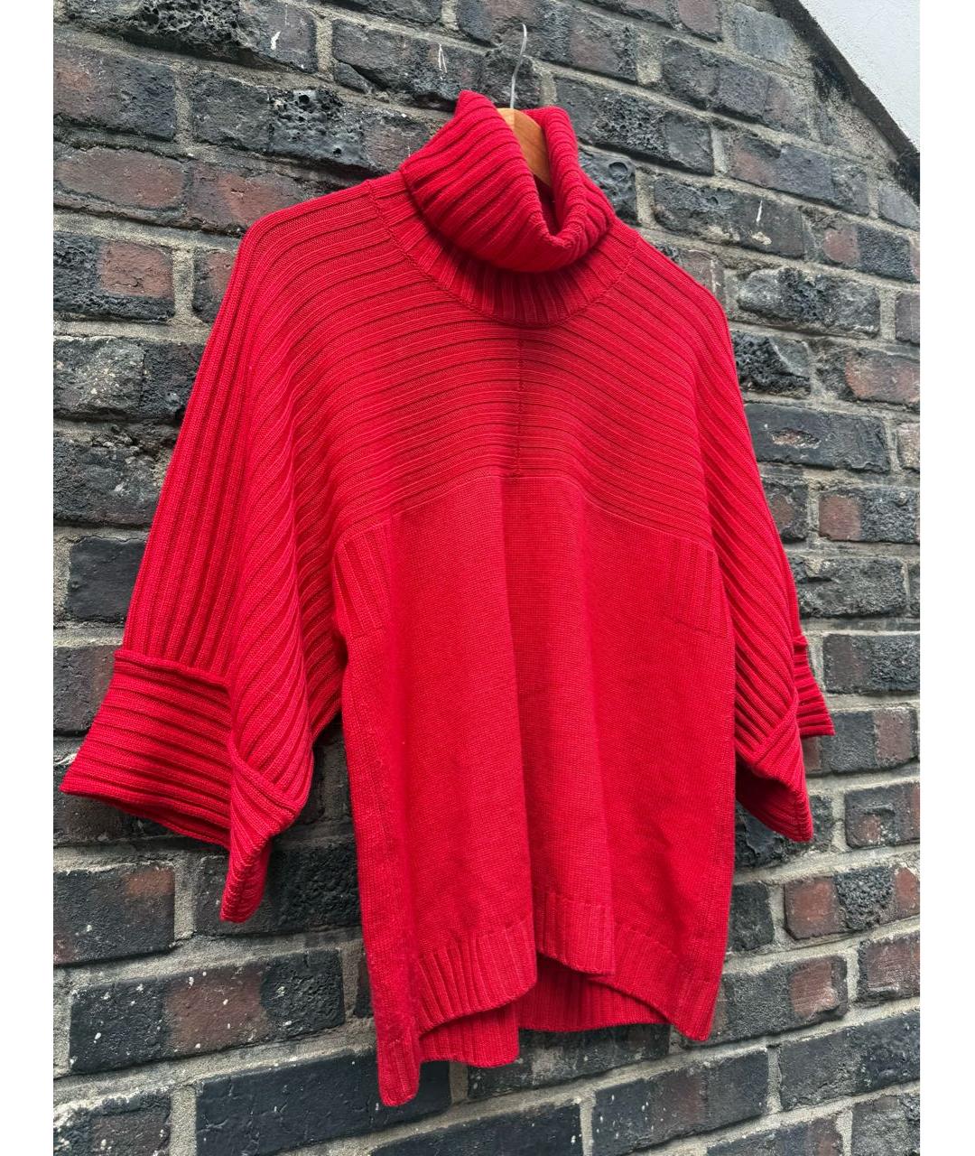 CP COMPANY Красный шерстяной джемпер / свитер, фото 4