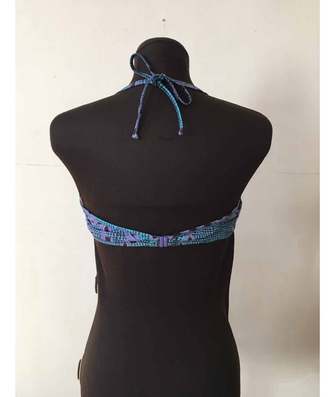 BURBERRY Голубой полиамидовый купальник, фото 9