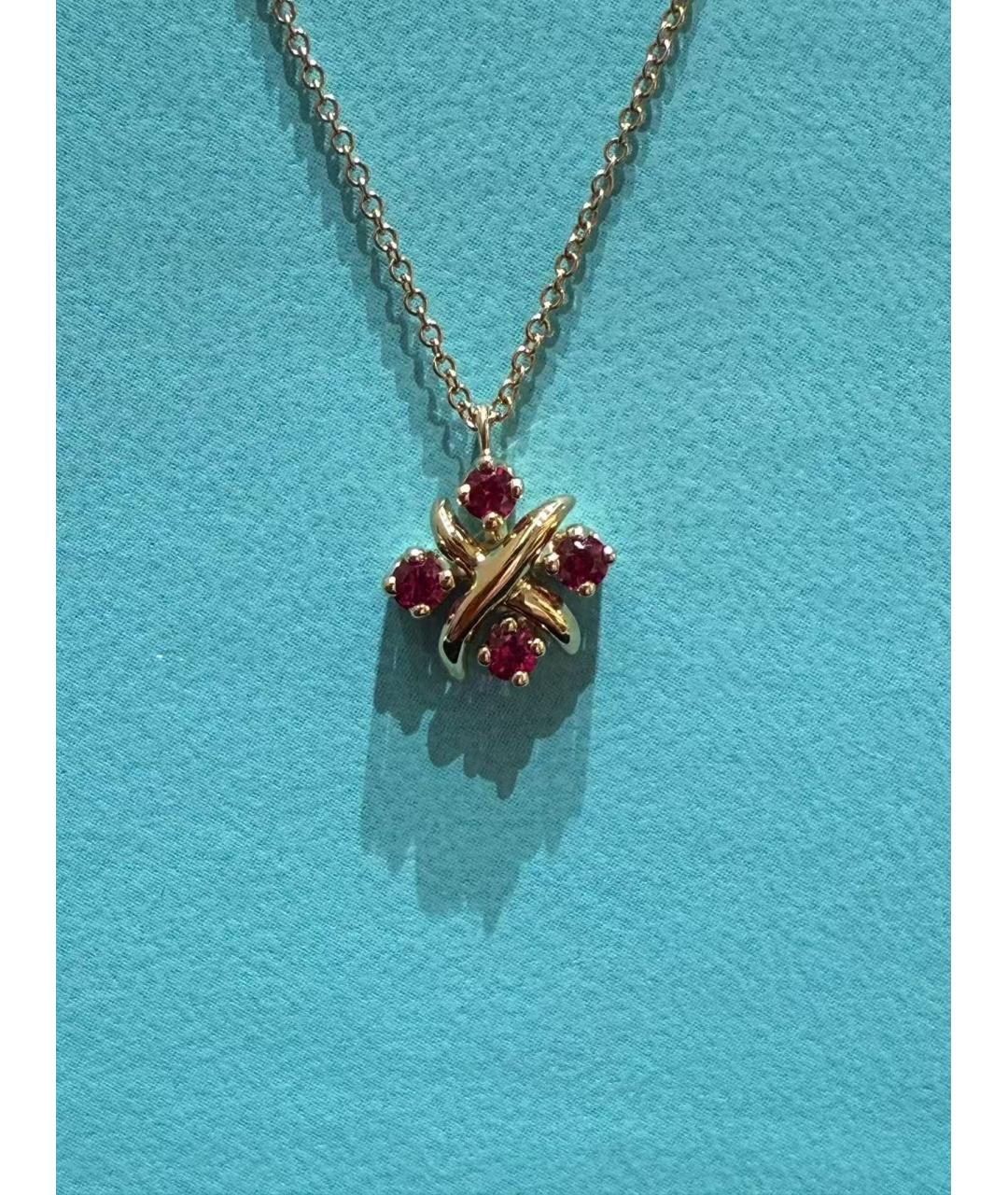 TIFFANY&CO Золотая подвеска из желтого золота, фото 4