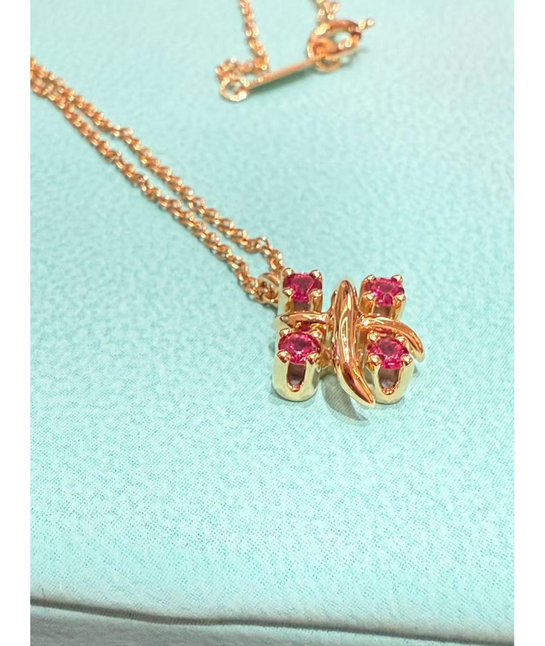 TIFFANY&CO Золотая подвеска из желтого золота, фото 3