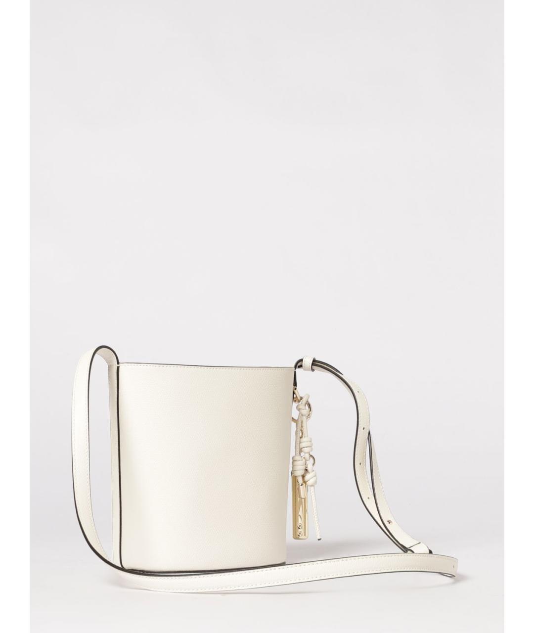 FURLA Бежевая кожаная сумка через плечо, фото 2