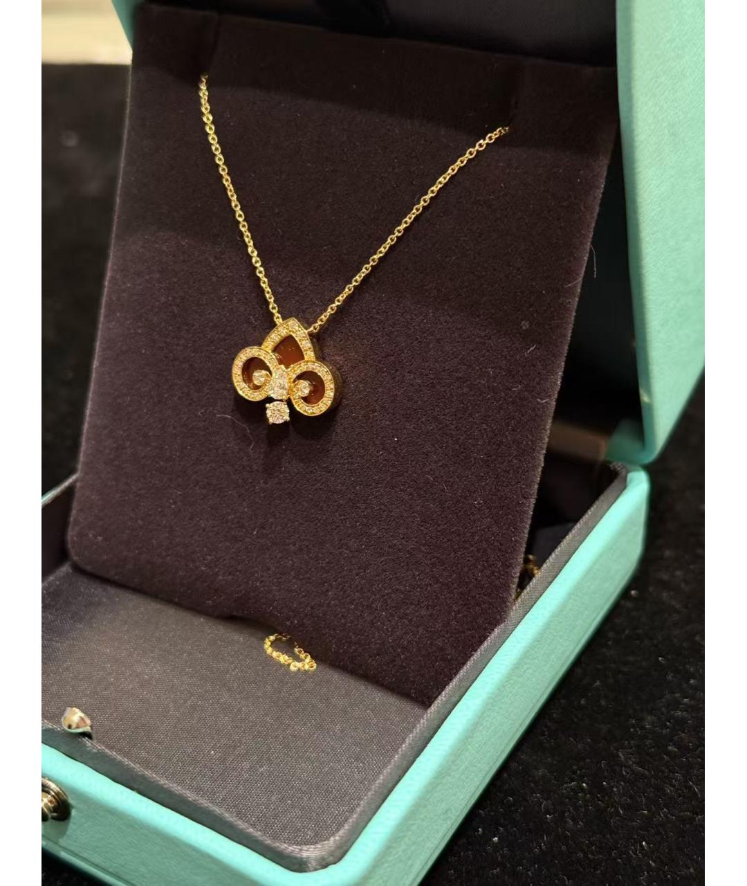 TIFFANY&CO Золотая подвеска, фото 4