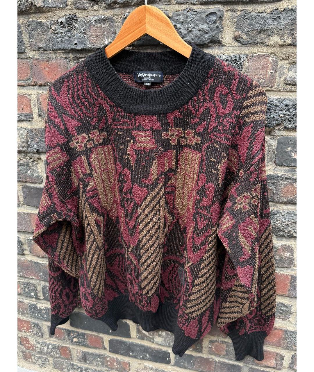 SAINT LAURENT Мульти джемпер / свитер, фото 2