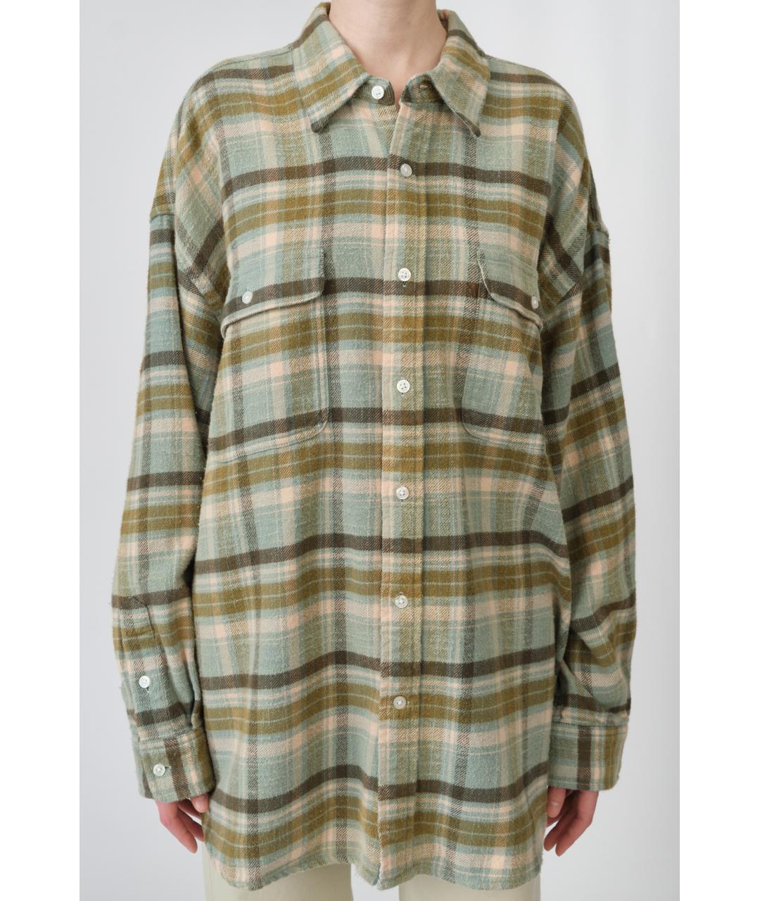R13 Мульти хлопковая рубашка, фото 3