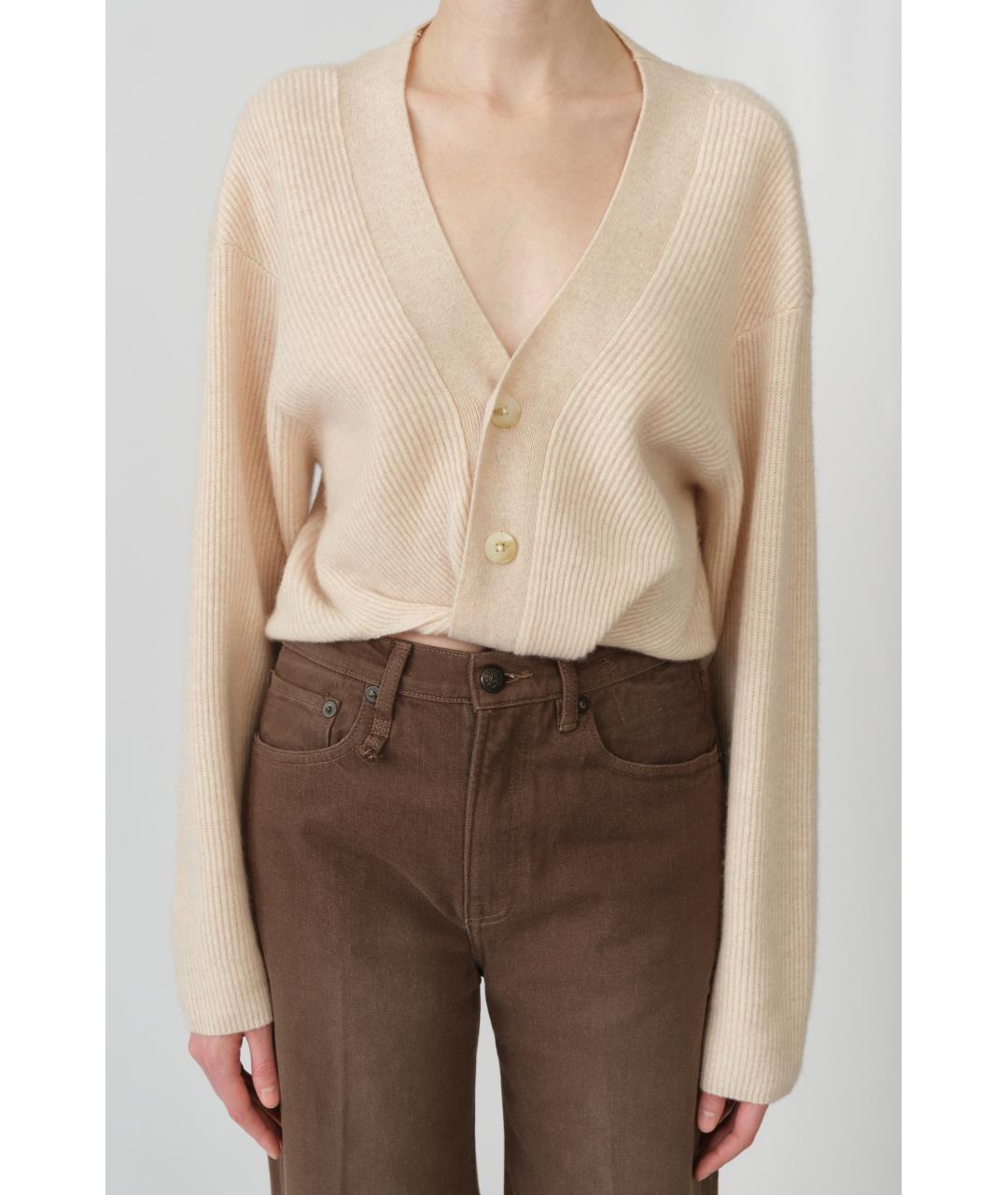 R13 Розовый кашемировый кардиган, фото 2