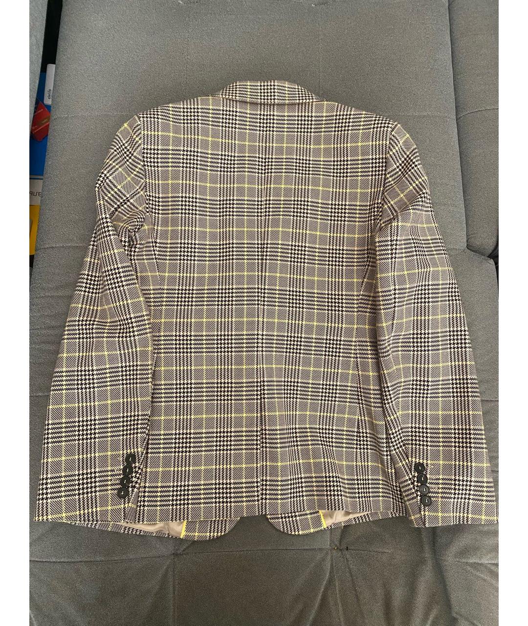 WEEKEND MAX MARA Бежевый вискозный жакет/пиджак, фото 2